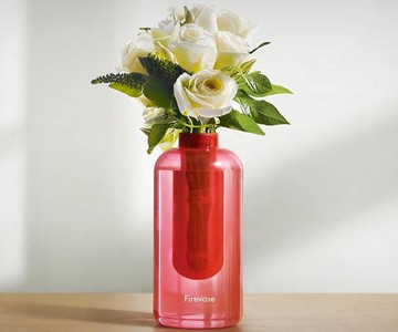 Firevase - Flower Vase with Built-in Fire Extinguisher