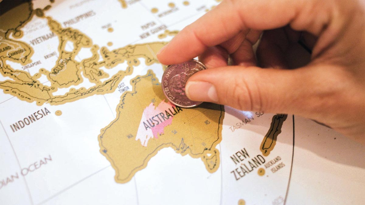Where I've Been Scratch-Off Map Where I've Been Scratch-Off Map