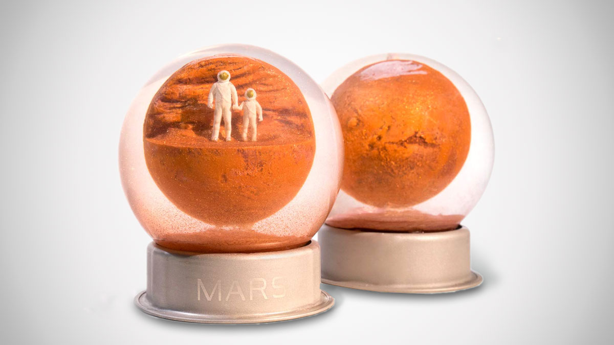 Mars Dust Globe