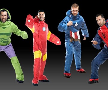 Marvel Superhero Wearable Sleeping Bags
