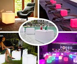 LED Cube Chair