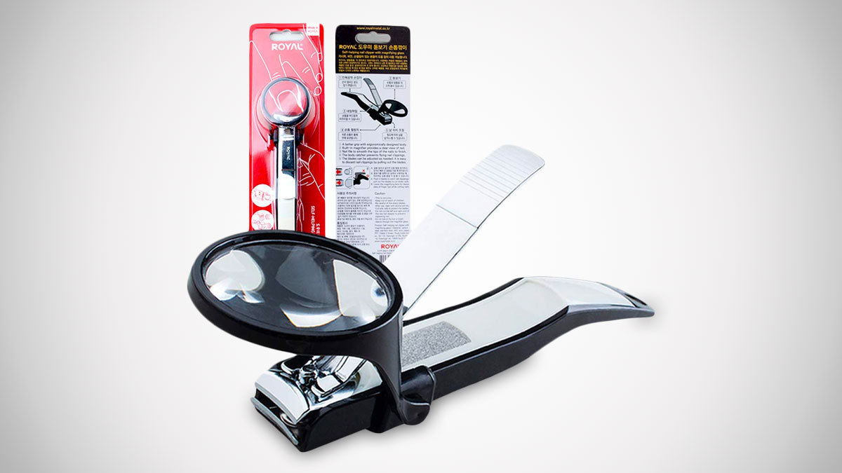 Nail Clippers with Magnifying Glass Nail Clippers with Magnifying Glass