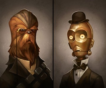 Victorian Star Wars Portraits Victorian Star Wars Portraits