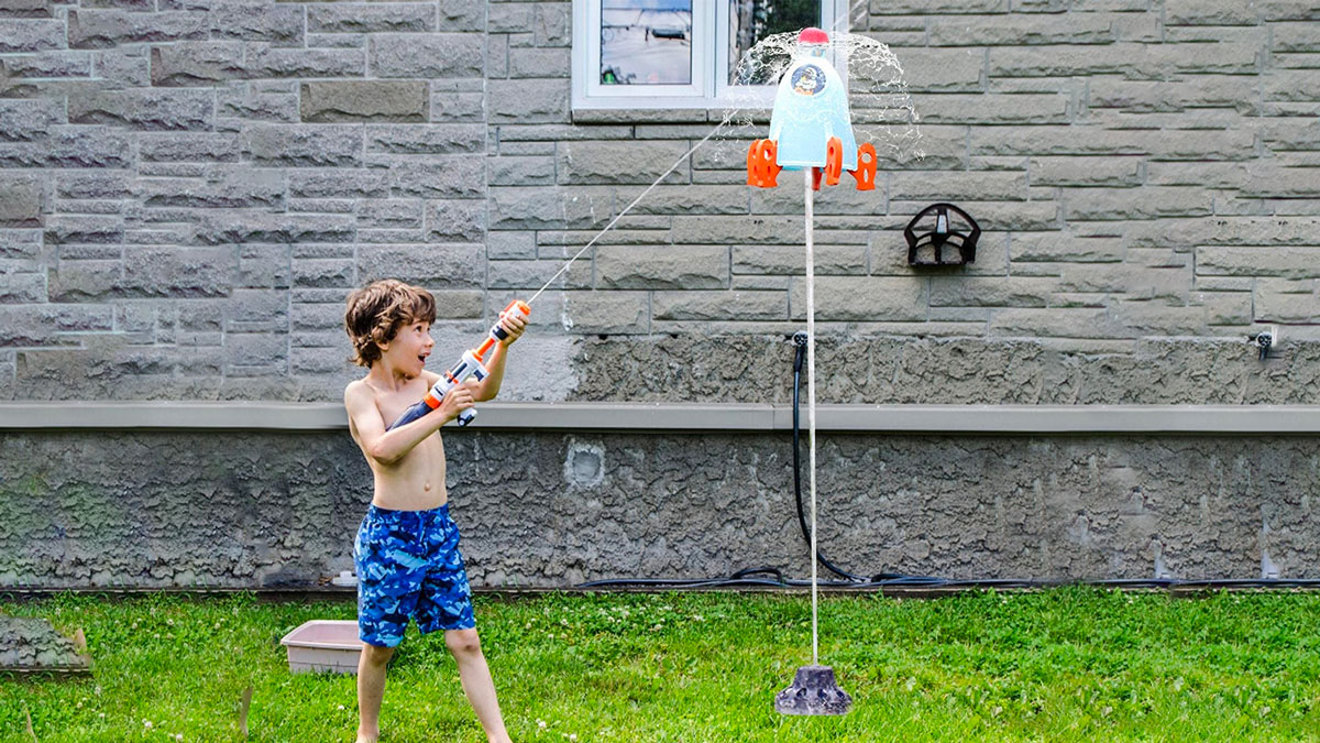 Water Rocket Sprinkler Toy Water Rocket Sprinkler Toy