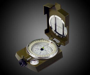 Military Prismatic Sighting Compass Military Prismatic Sighting Compass