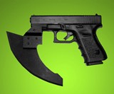 Firearm-Mounted Axe Heads