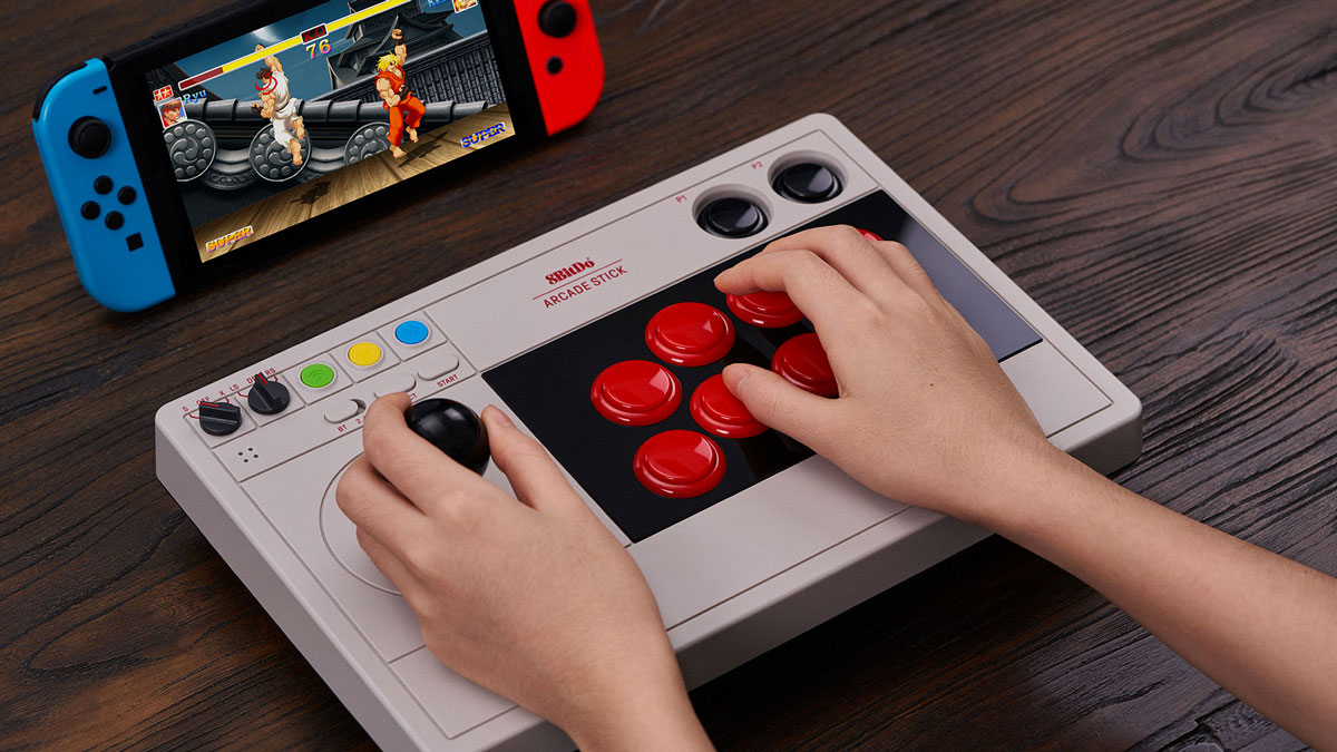 8Bitdo Arcade Stick for Nintendo Switch & Windows 8Bitdo Arcade Stick for Nintendo Switch & Windows