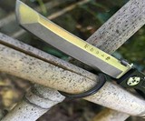 Pocket Samurai Titanium Keychain Knife