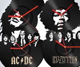 Gods of Rock Vinyl Wall Clocks
