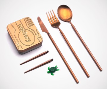 Outlery Portable & Collapsible Cutlery Set