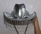 Disco Ball Cowboy Hat