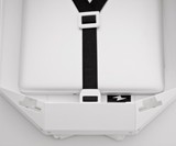 Solid Gray Hardshell Backpack