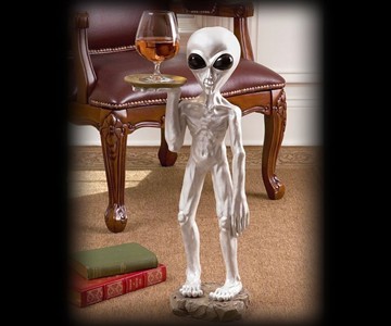 Alien Butler Pedestal Table Alien Butler Pedestal Table