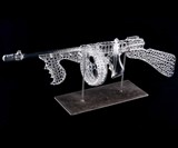 Glass Thomson Sub-Machine Gun Pipe