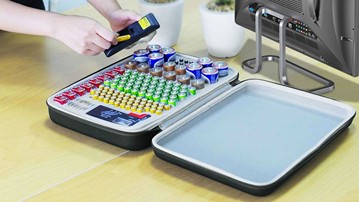 Briefcase Battery Organizer Storage Box Briefcase Battery Organizer Storage Box