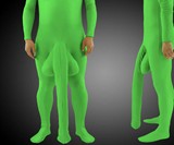 Well Endowed Zentai Suit
