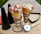 Grilled Pizza Cone Set