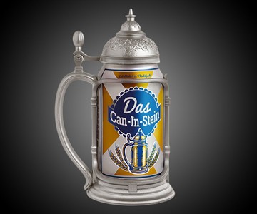 Das Can-in-Stein Beer Holder Das Can-in-Stein Beer Holder