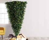 Knocked Upside Down Christmas Tree