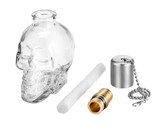 Glass Skull Tiki Torch