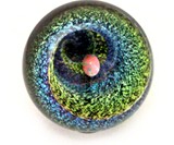 Internal Fire Glass Vortex Spheres