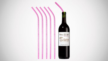Reusable Wine Bottle Straws Reusable Wine Bottle Straws