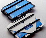 A4 Tri-Plate Aluminum Wallet