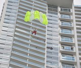 SOS Parachute - High-Rise Building Escape System