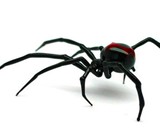 Glass Symphony Glass-Blown Spiders
