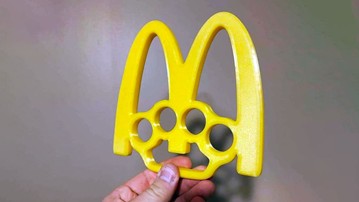 McKnuckleDuster - McDonald's Arches Knuckle Duster