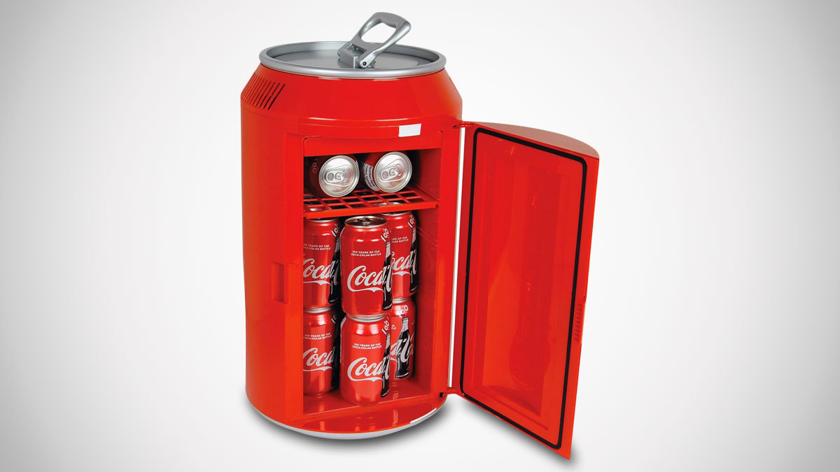 Coke Can Mini Fridge