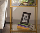 Terrarium Display End Table