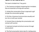 Conversation Casanova