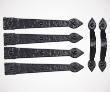 Magnetic Decorative Garage Door Hinges & Handles Magnetic Decorative Garage Door Hinges & Handles