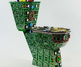 The Royal Data Throne Toilet - Side View