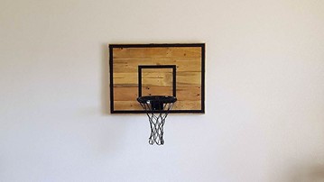 Wood Basketball Hoop with Painted Lines Wood Basketball Hoop with Painted Lines