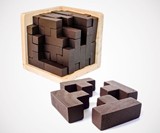 3D Wood Tetris Puzzle