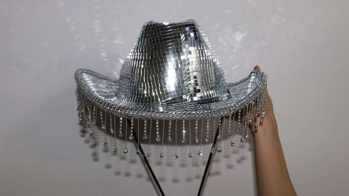 Disco Ball Cowboy Hat Disco Ball Cowboy Hat