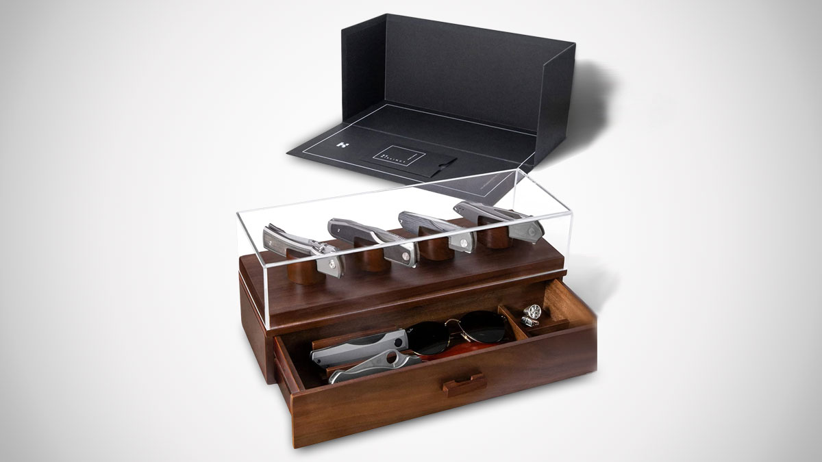 The Knife Deck Display Case & EDC Organizer