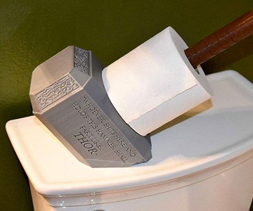 Thor's Hammer Toilet Paper Holder Thor's Hammer Toilet Paper Holder