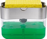 Press 'n' Suds Sponge Soap Dispenser & Holder