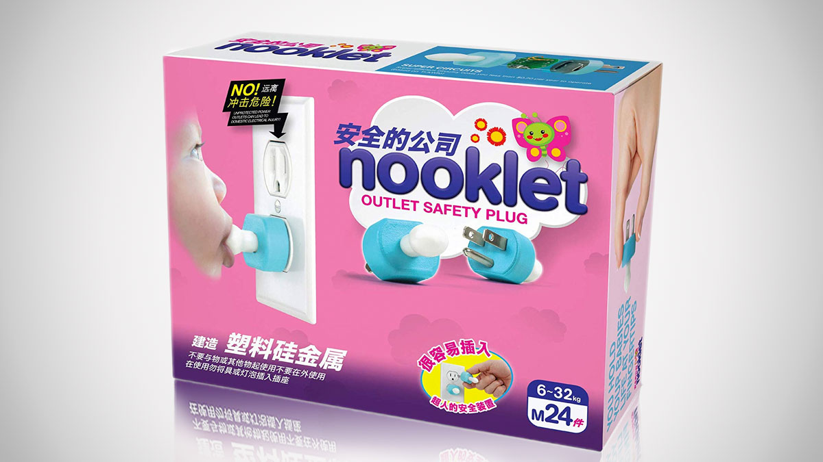 Nooklet Outlet Safety Plug for Babies & Toddlers Nooklet Outlet Safety Plug for Babies & Toddlers