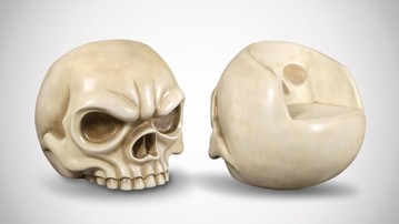 Lost Souls Gothic Skull Chair Lost Souls Gothic Skull Chair