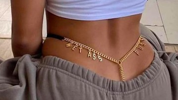 Personalized Name or Message Thong Personalized Name or Message Thong