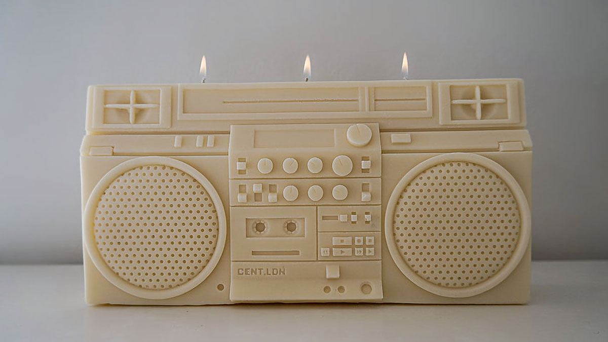 cent.ldn RC M90 Boombox Candle cent.ldn RC M90 Boombox Candle