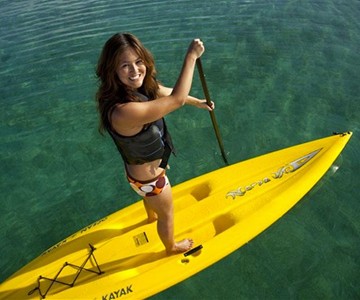 Hybrid Stand Up/Sit Down Paddleboard Hybrid Stand Up/Sit Down Paddleboard