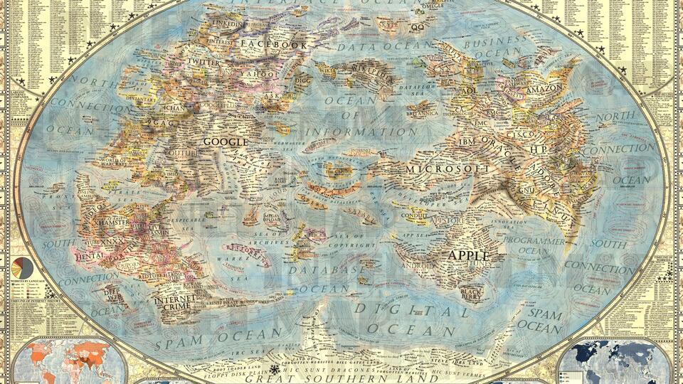 Map of the Internet