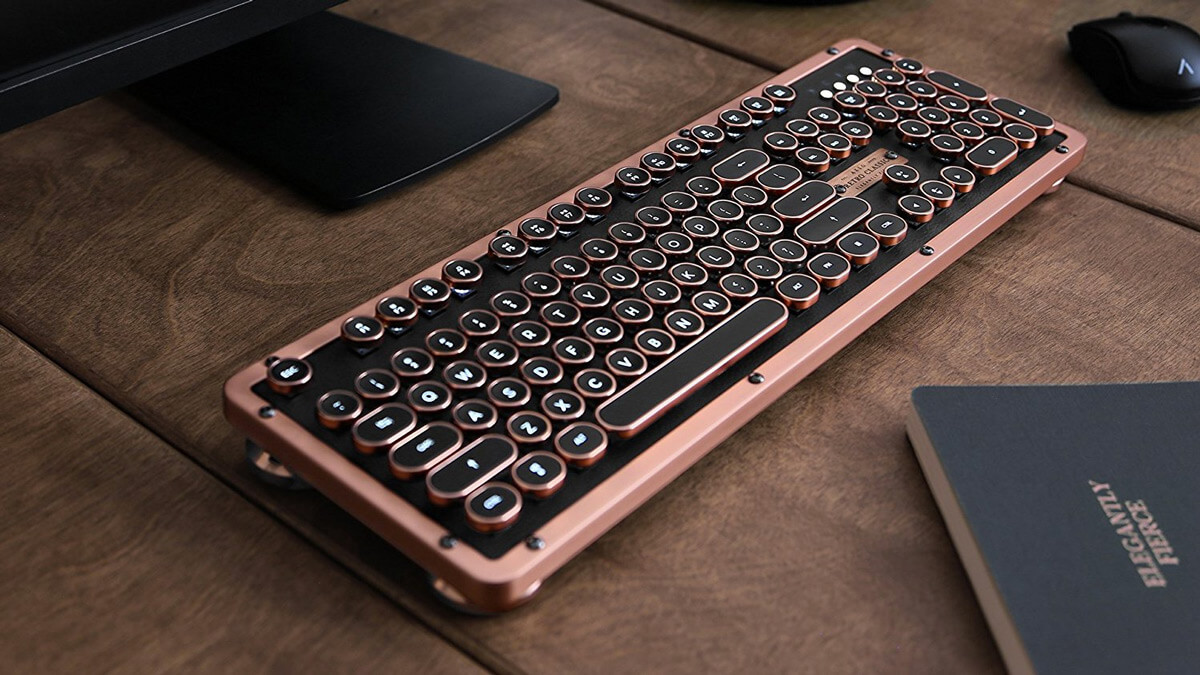 Azio Retro Classic Bluetooth Keyboard Azio Retro Classic Bluetooth Keyboard
