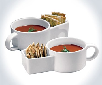 Soup & Cracker Mugs Soup & Cracker Mugs