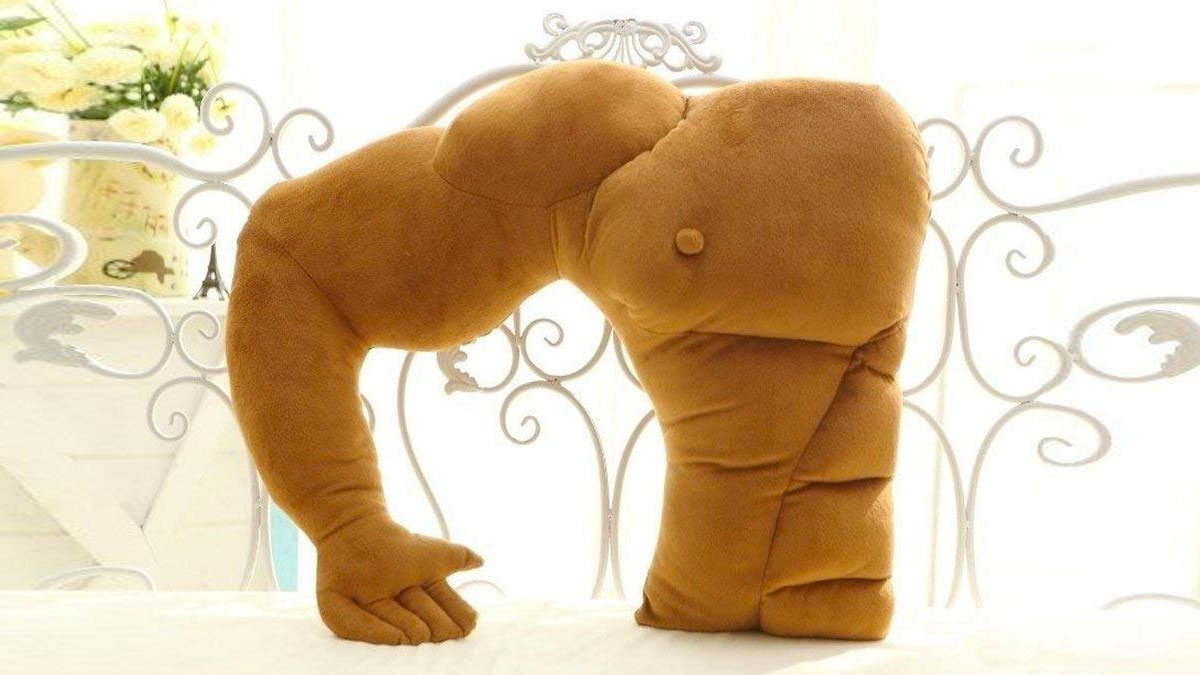 Muscle Man Boyfriend Pillow Muscle Man Boyfriend Pillow